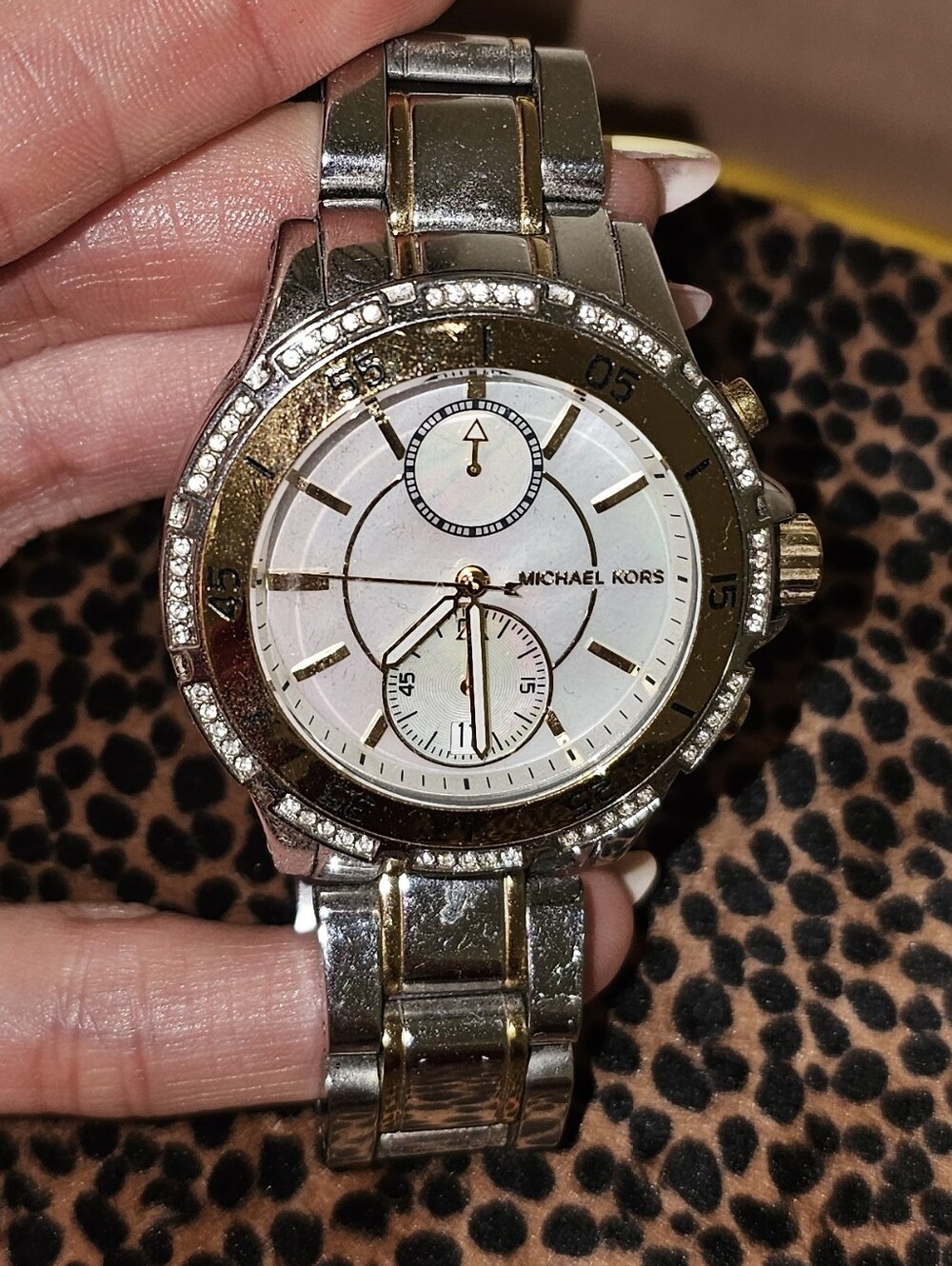 Michael Kors Two-Tone Stainless Steel Watch - Silver & Gold